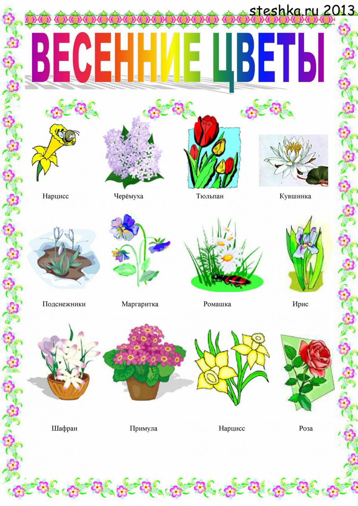 Растения для детей #15