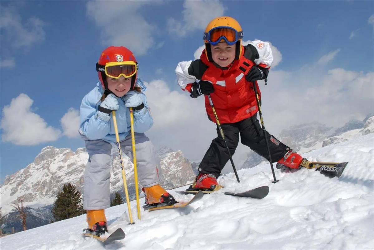 Ребенок на лыжах #30