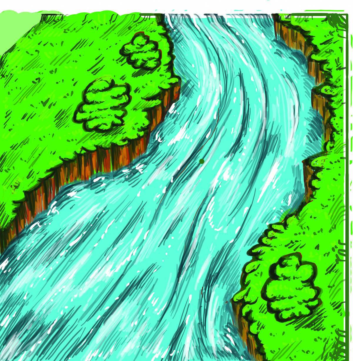 Река для детей #4