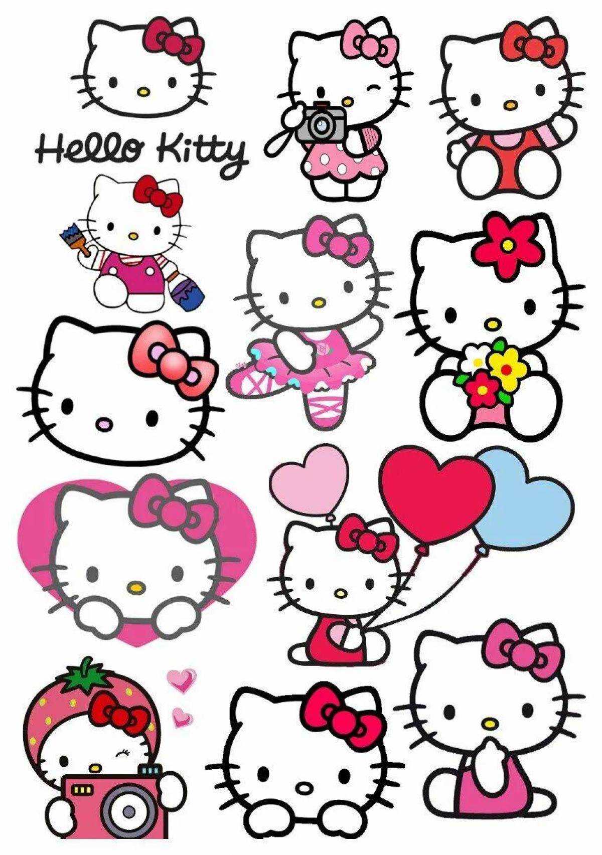 Маленькие рисунки hello kitty