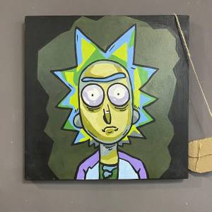 Раскраска рик и морти по номерам #22 #472394