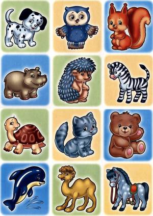 Раскраска рисунки животных для для детей #5 #473070
