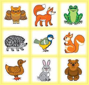 Раскраска рисунки животных для для детей #38 #473103