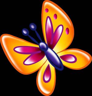 Раскраска рисунок бабочка для детей #35 #473407