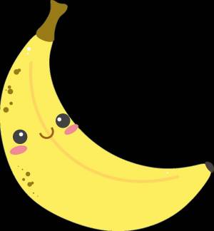 Раскраска рисунок банан #18 #473425
