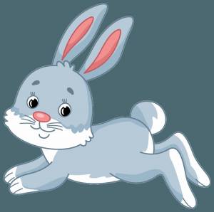 Раскраска рисунок заяц для детей #5 #473654