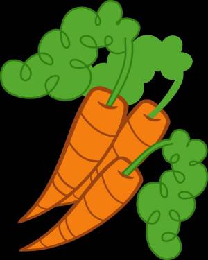 Раскраска рисунок морковка #31 #474326