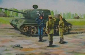 Раскраска рисунок на военную тематику #19 #474413