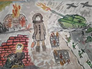 Раскраска рисунок на тему сталинградская битва #7 #474557