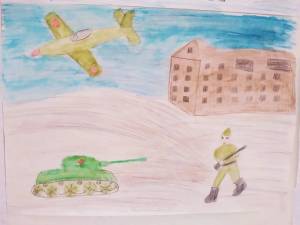 Раскраска рисунок на тему сталинградская битва #11 #474561