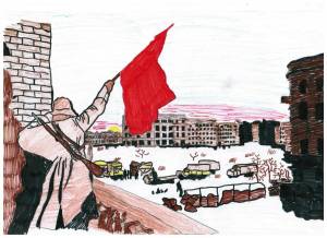 Раскраска рисунок на тему сталинградская битва #12 #474562
