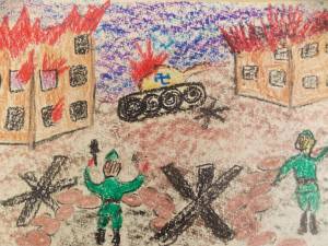 Раскраска рисунок на тему сталинградская битва #37 #474587