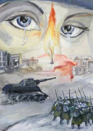 Раскраска рисунок про войну #9 #474815