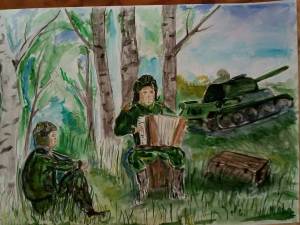 Раскраска рисунок про войну #11 #474817