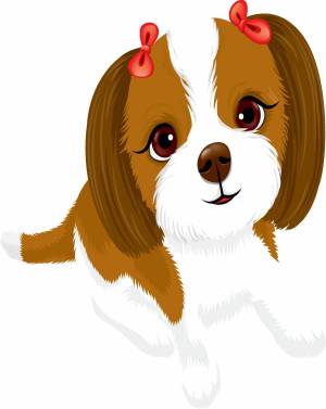 Раскраска рисунок собака для детей #9 #475166