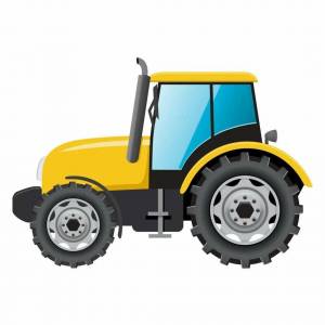Раскраска рисунок трактор для детей #10 #475273
