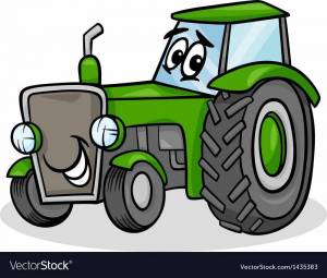 Раскраска рисунок трактор для детей #20 #475283
