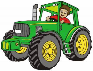 Раскраска рисунок трактор для детей #24 #475287