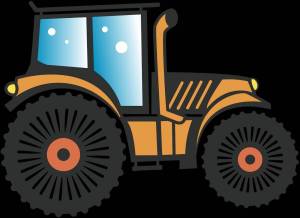 Раскраска рисунок трактор для детей #25 #475288