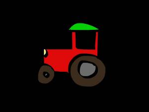 Раскраска рисунок трактор для детей #31 #475294