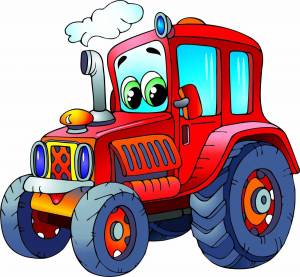 Раскраска рисунок трактор для детей #37 #475300