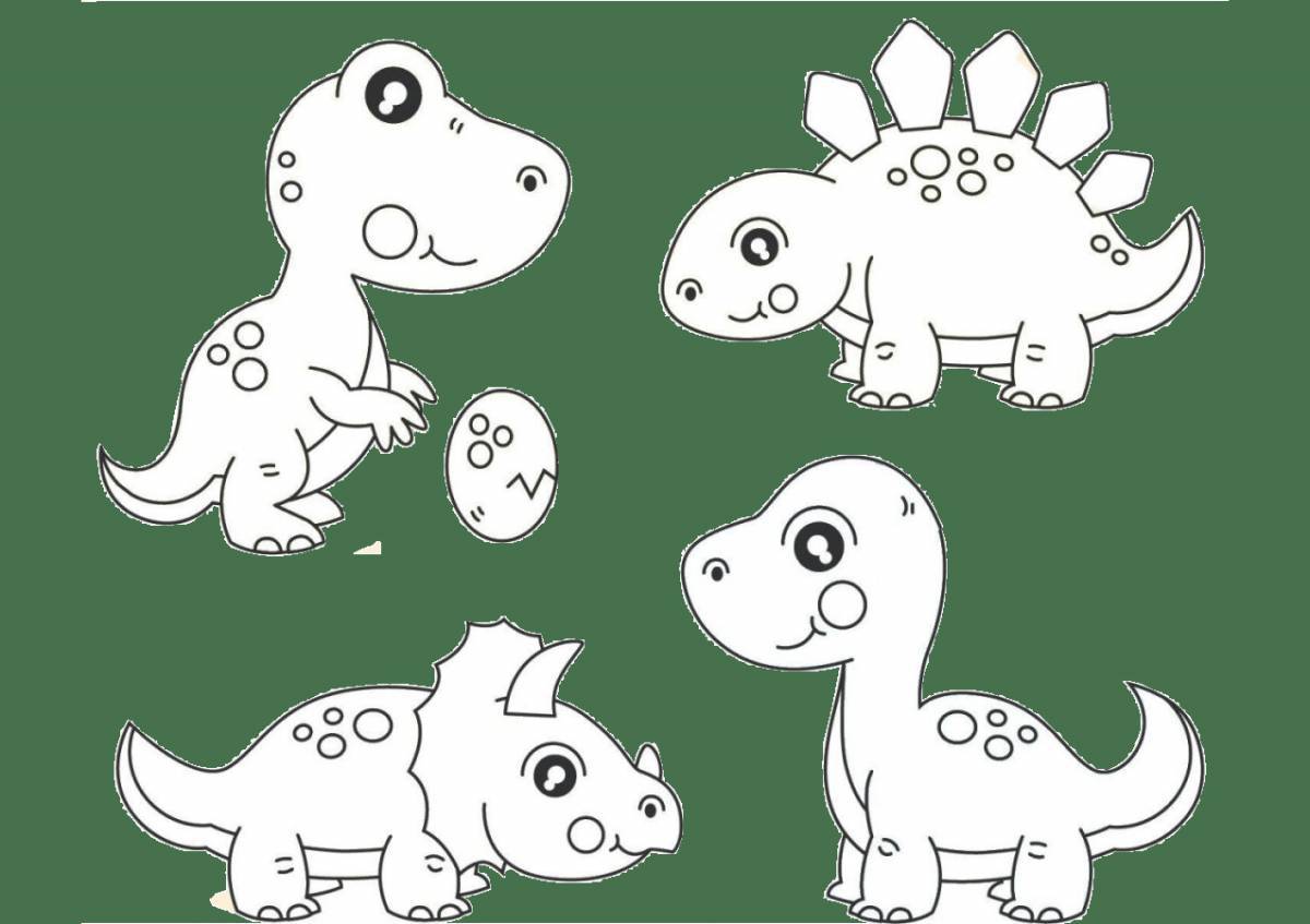 Рисунки динозавров для #7