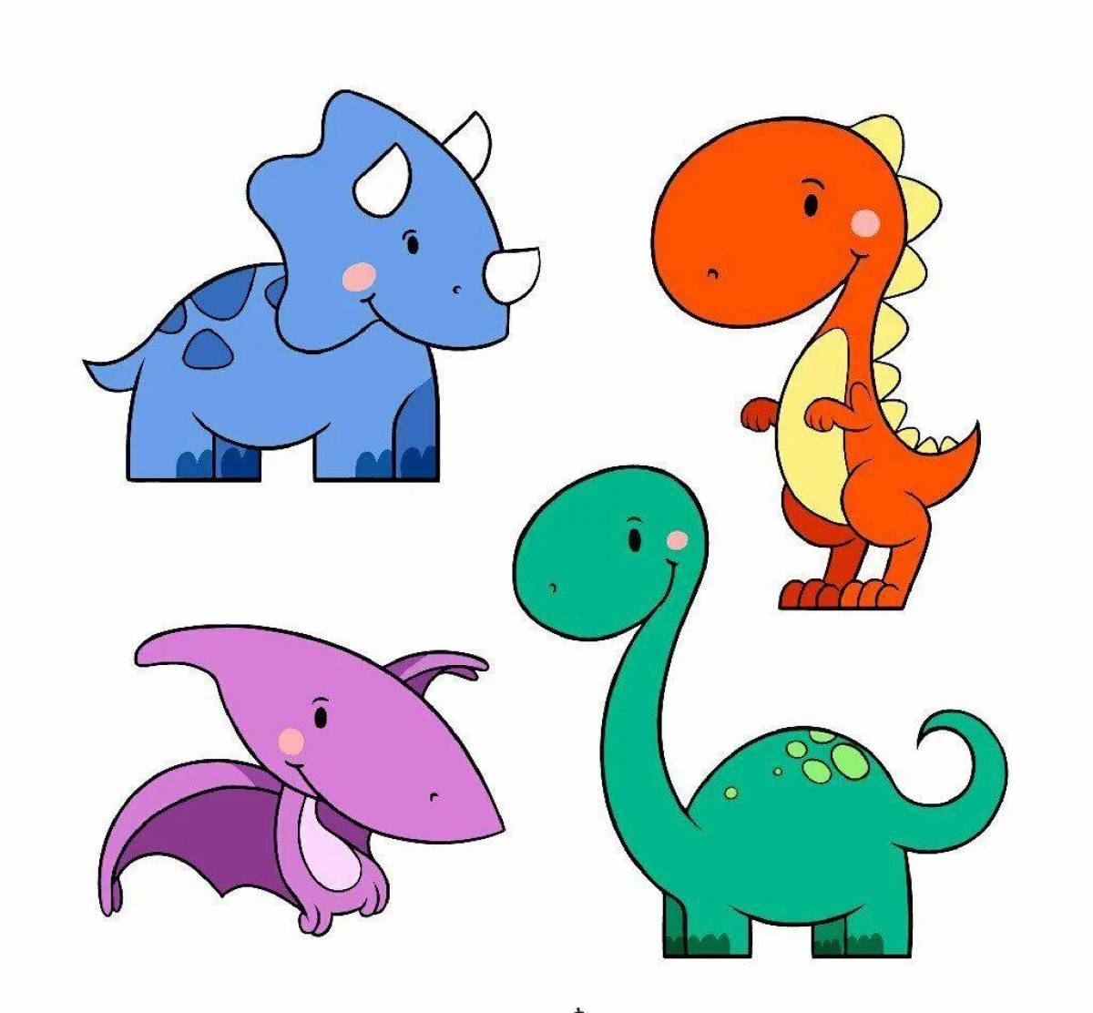 Рисунки динозавров для #11