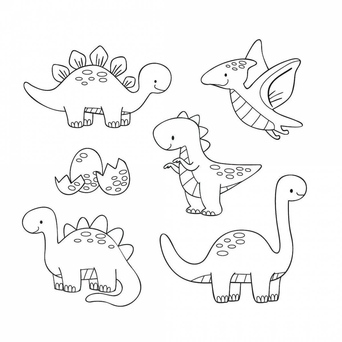 Рисунки динозавров для #39