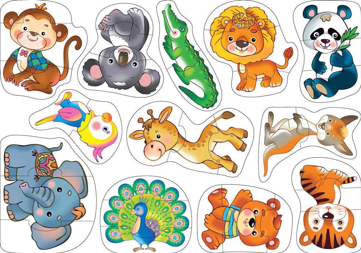 Рисунки животных для для детей #19