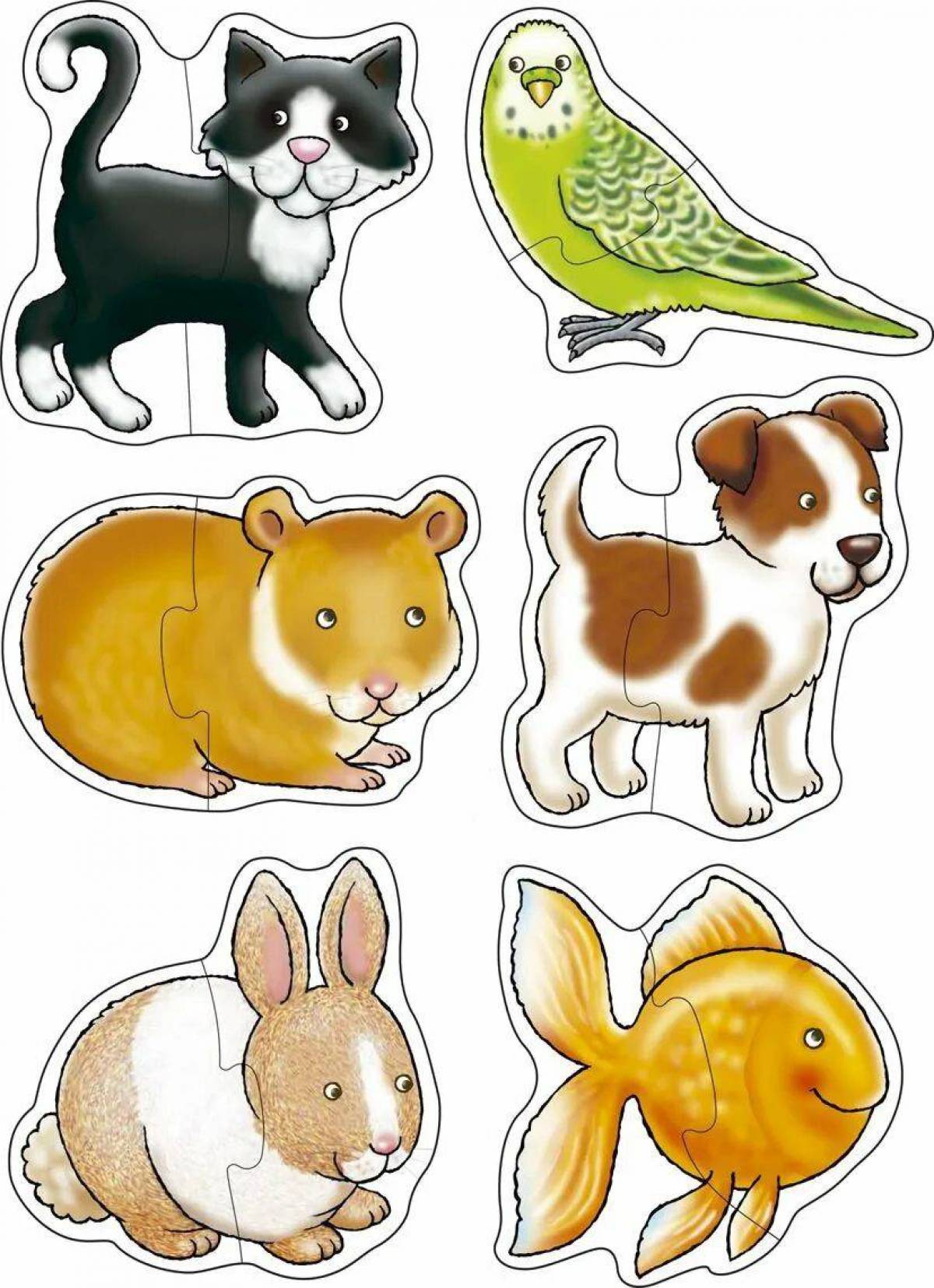 Рисунки животных для для детей #21