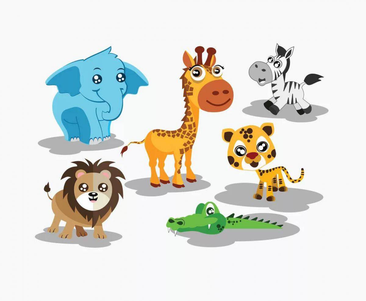 Рисунки животных для для детей #25