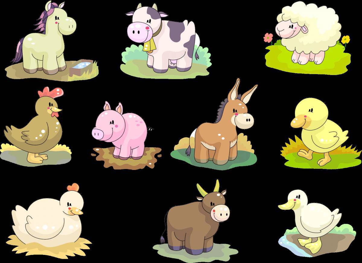 Рисунки животных для для детей #36