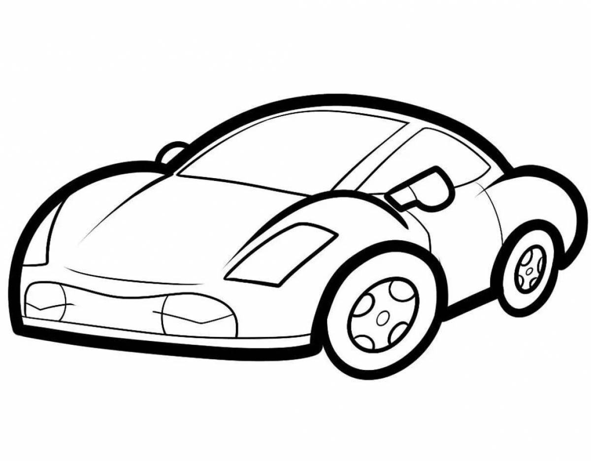 Рисунки машин для для детей #36
