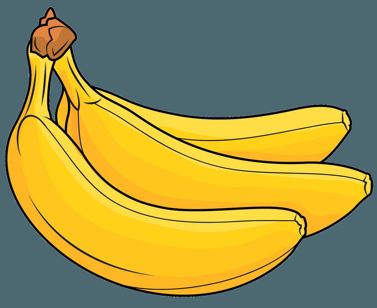 Рисунок банан #1
