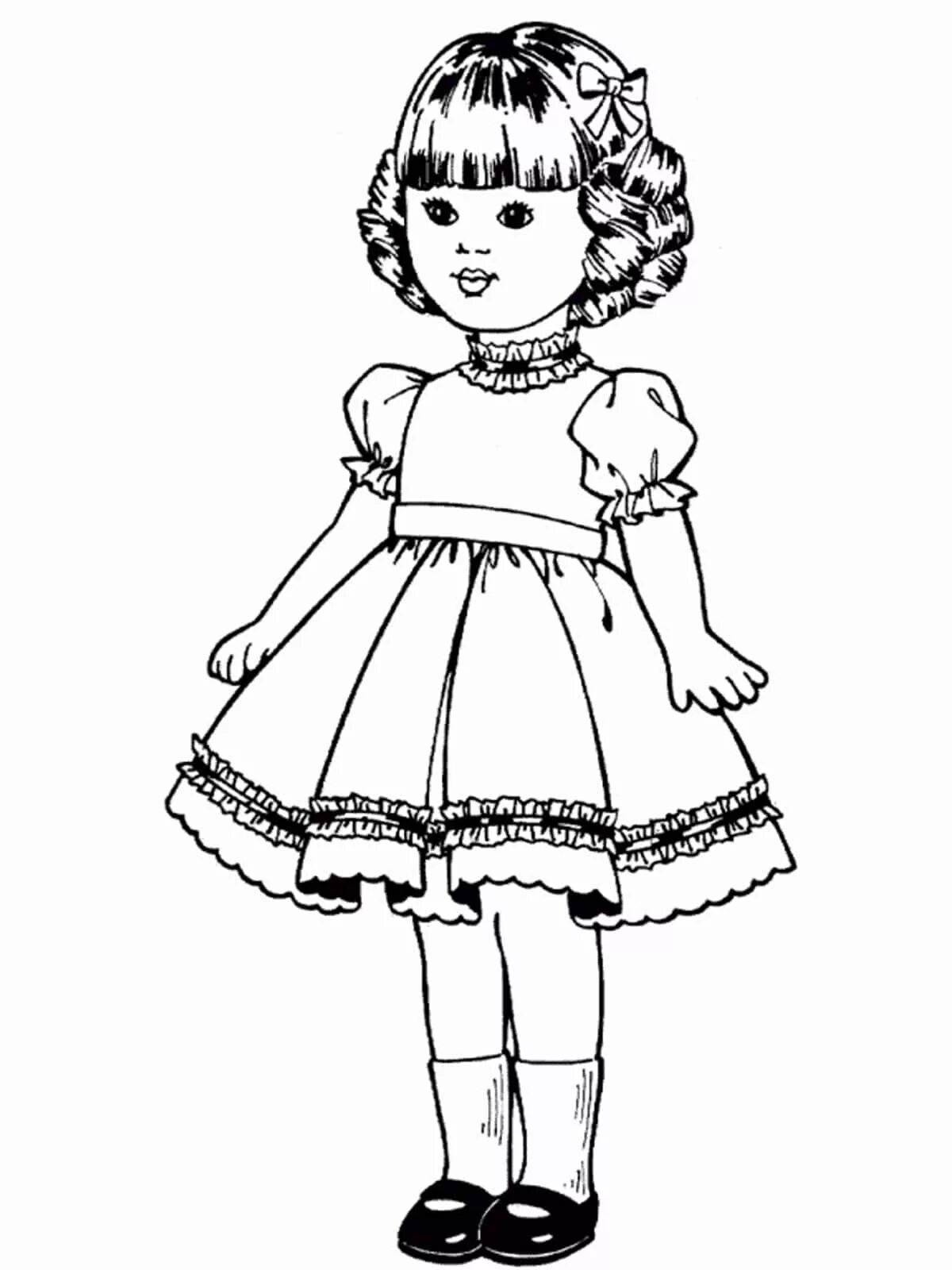 Рисунок куклы #11