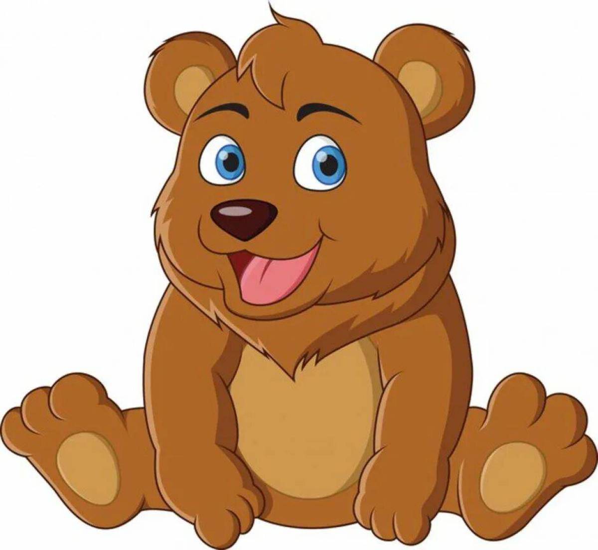 Рисунок медведь для детей #8