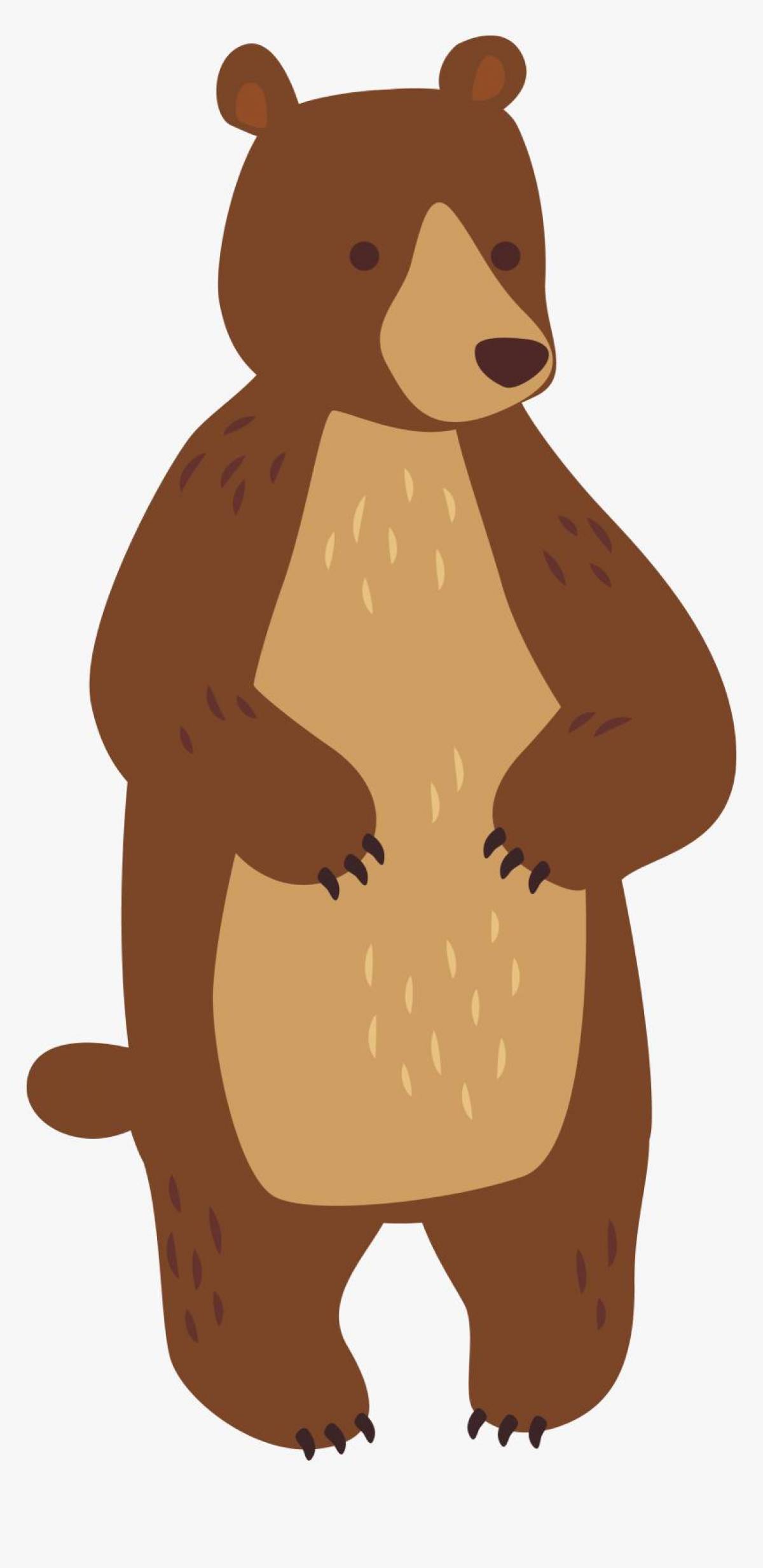 Рисунок медведь для детей #15