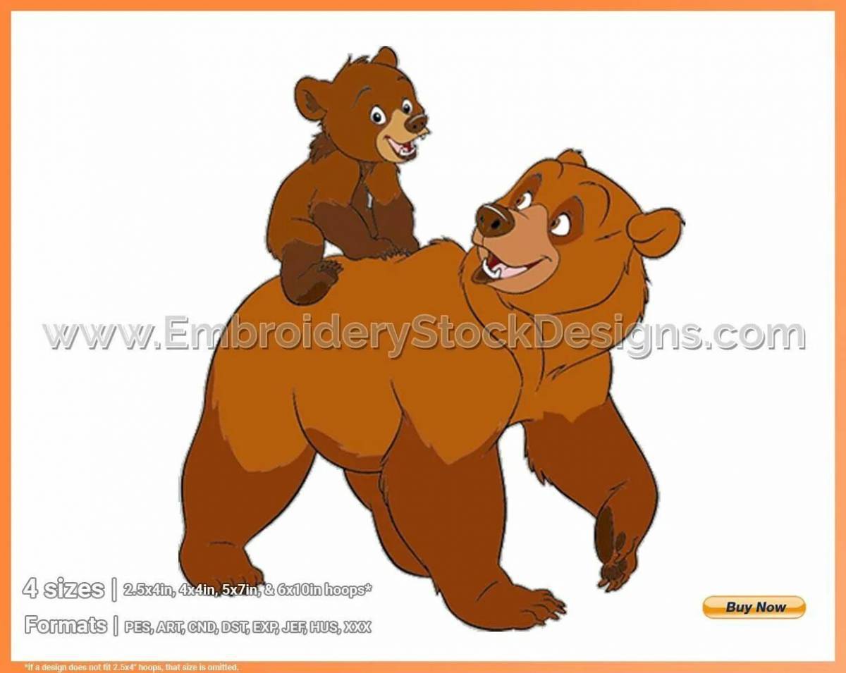 Рисунок медведь для детей #21