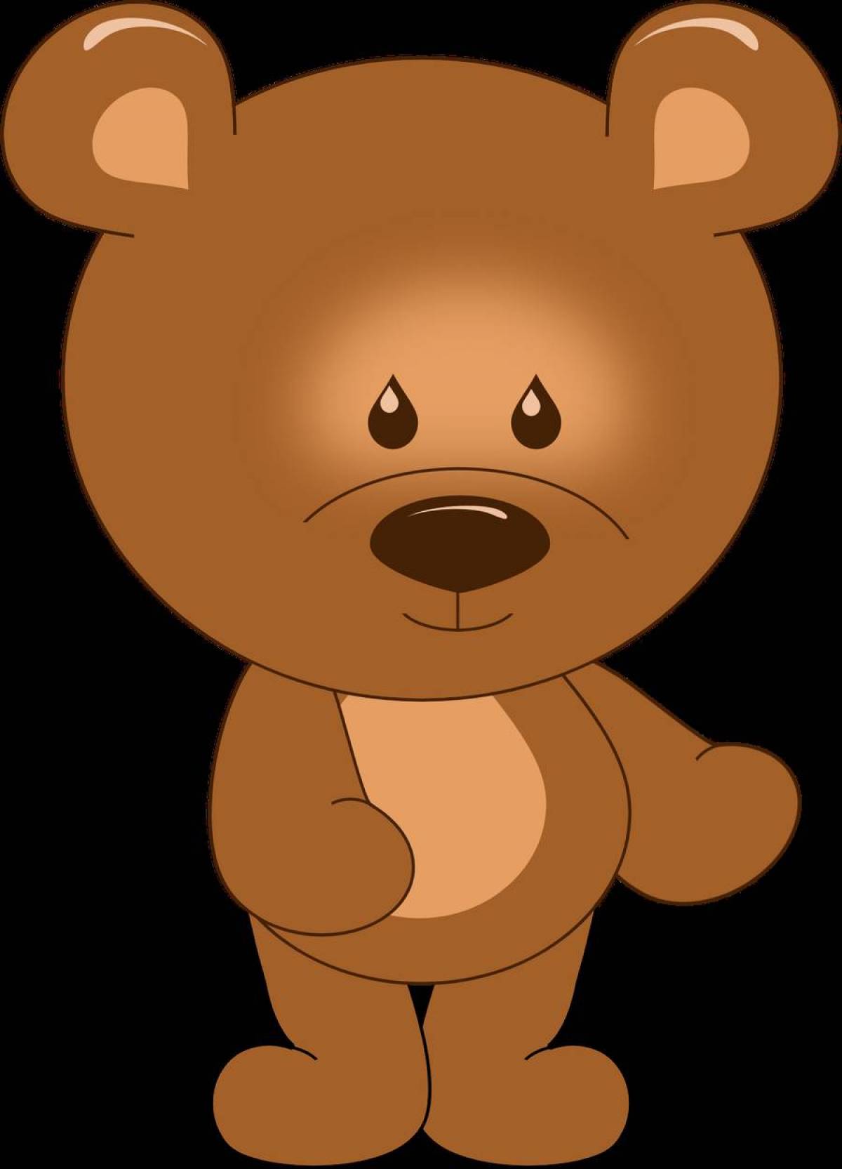 Рисунок медведь для детей #23