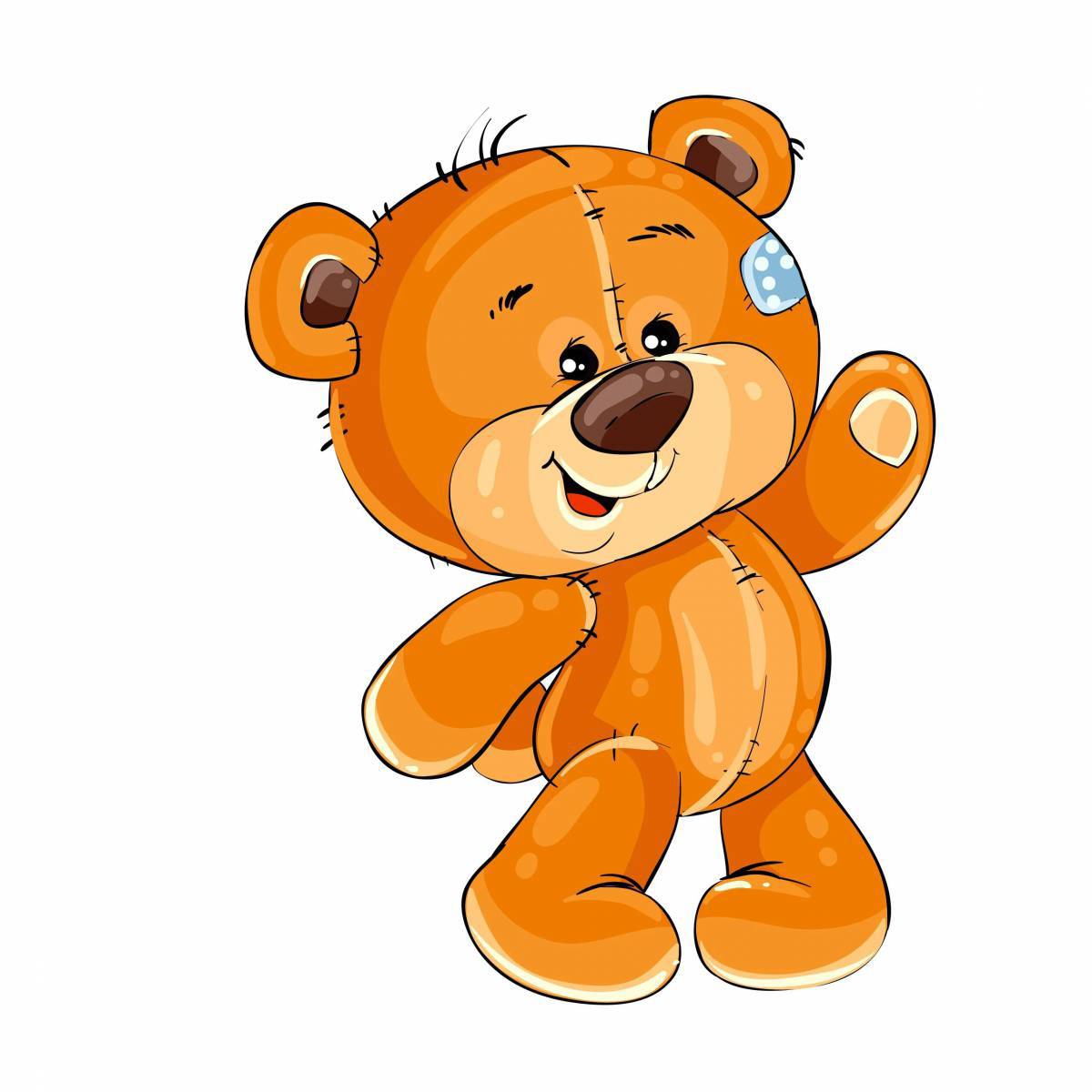 Рисунок медведь для детей #33