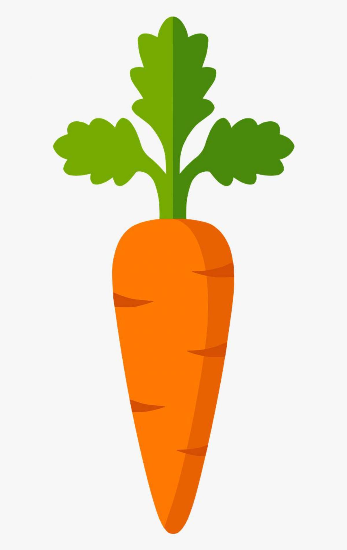Рисунок морковка #34