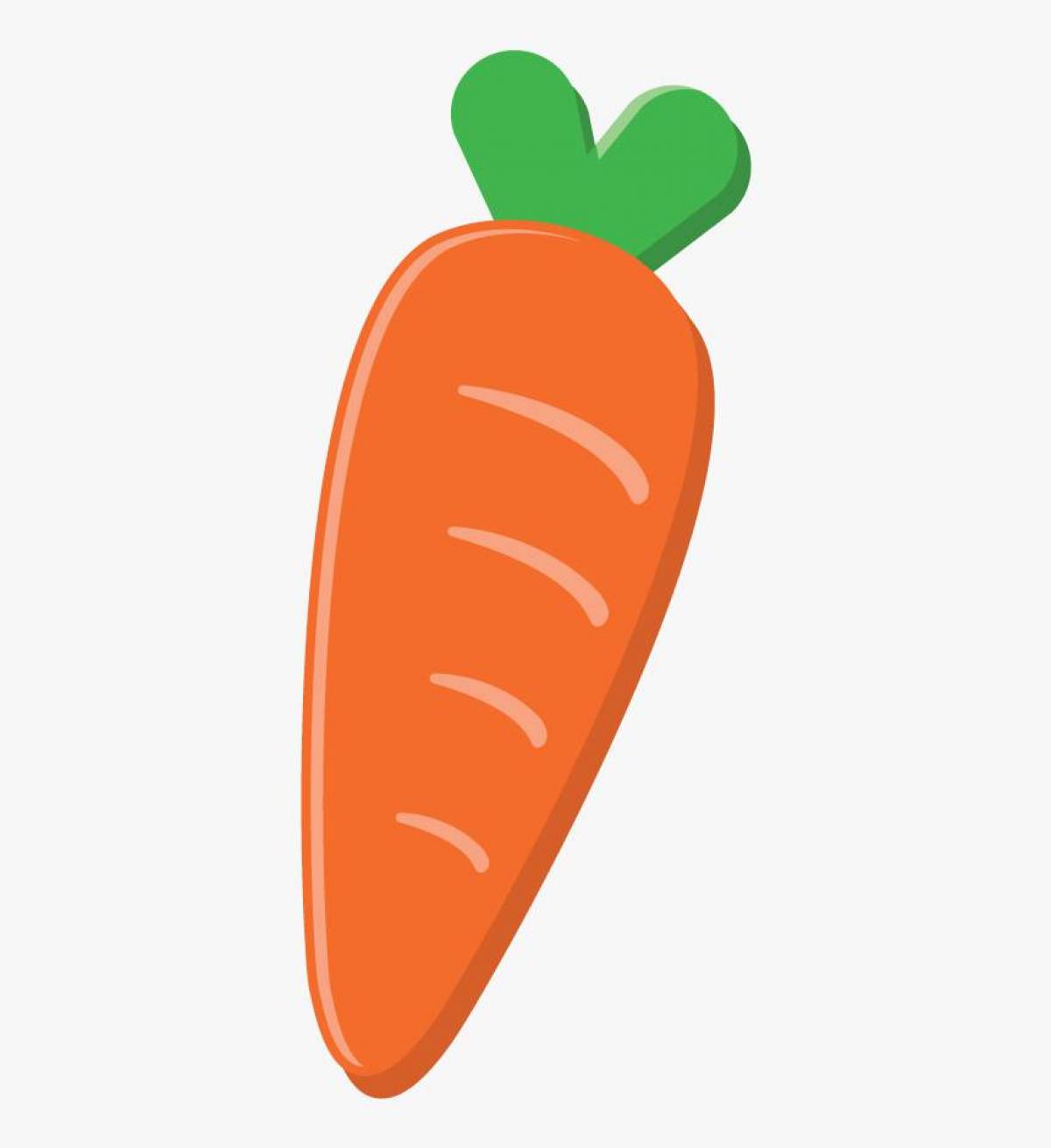 Рисунок морковка #35