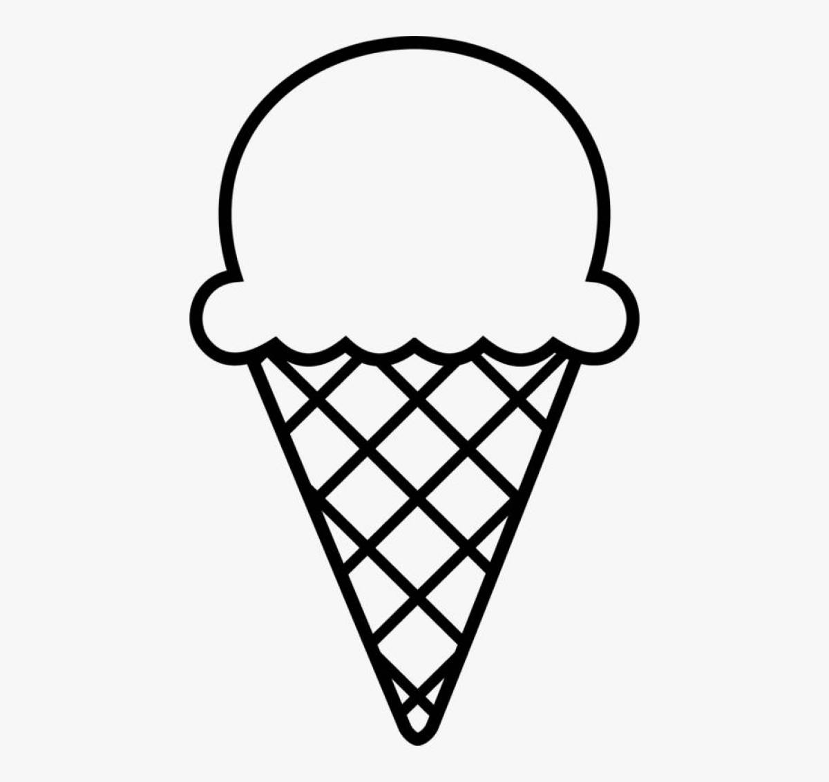 Рисунок мороженое #10