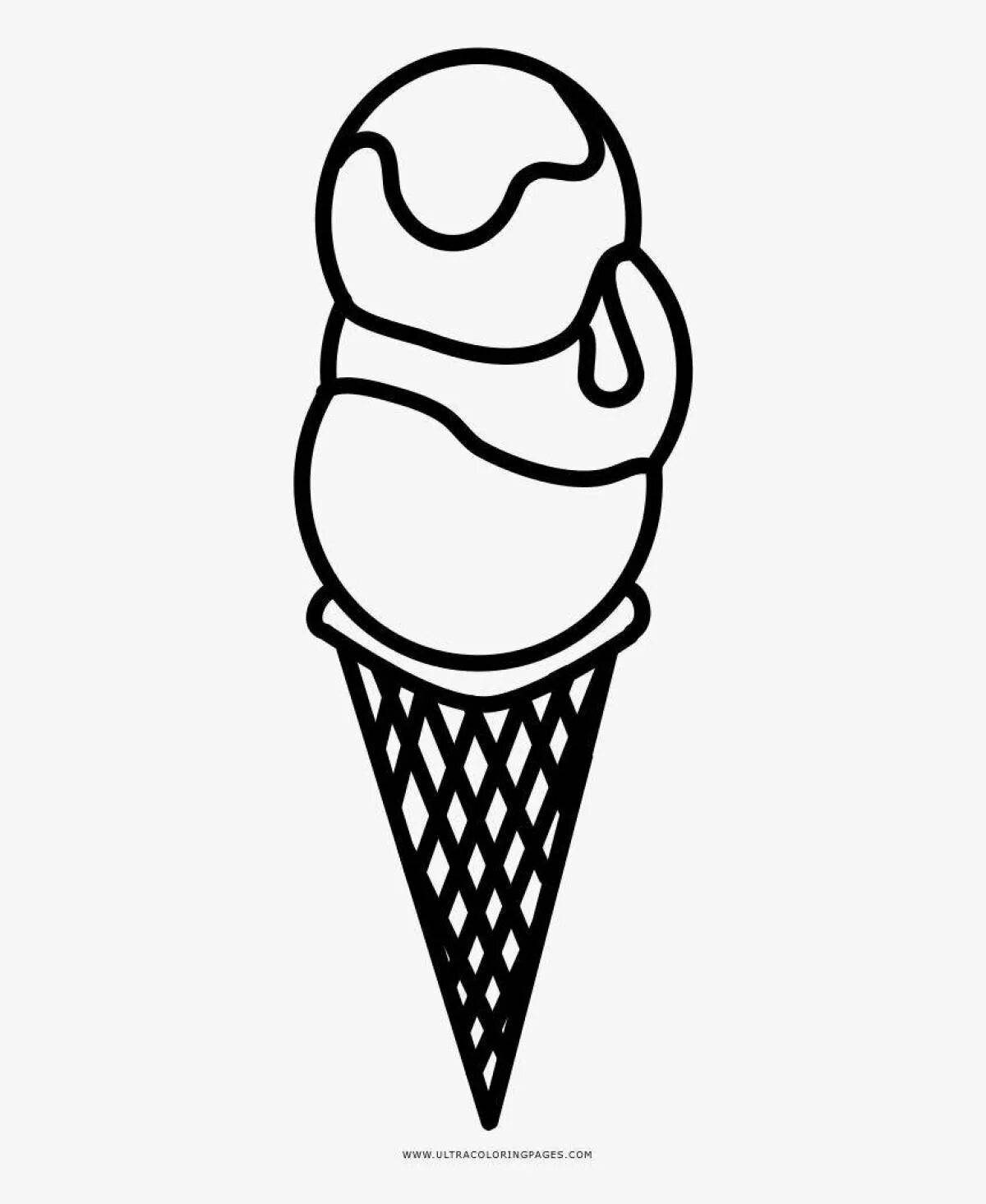 Рисунок мороженое #17
