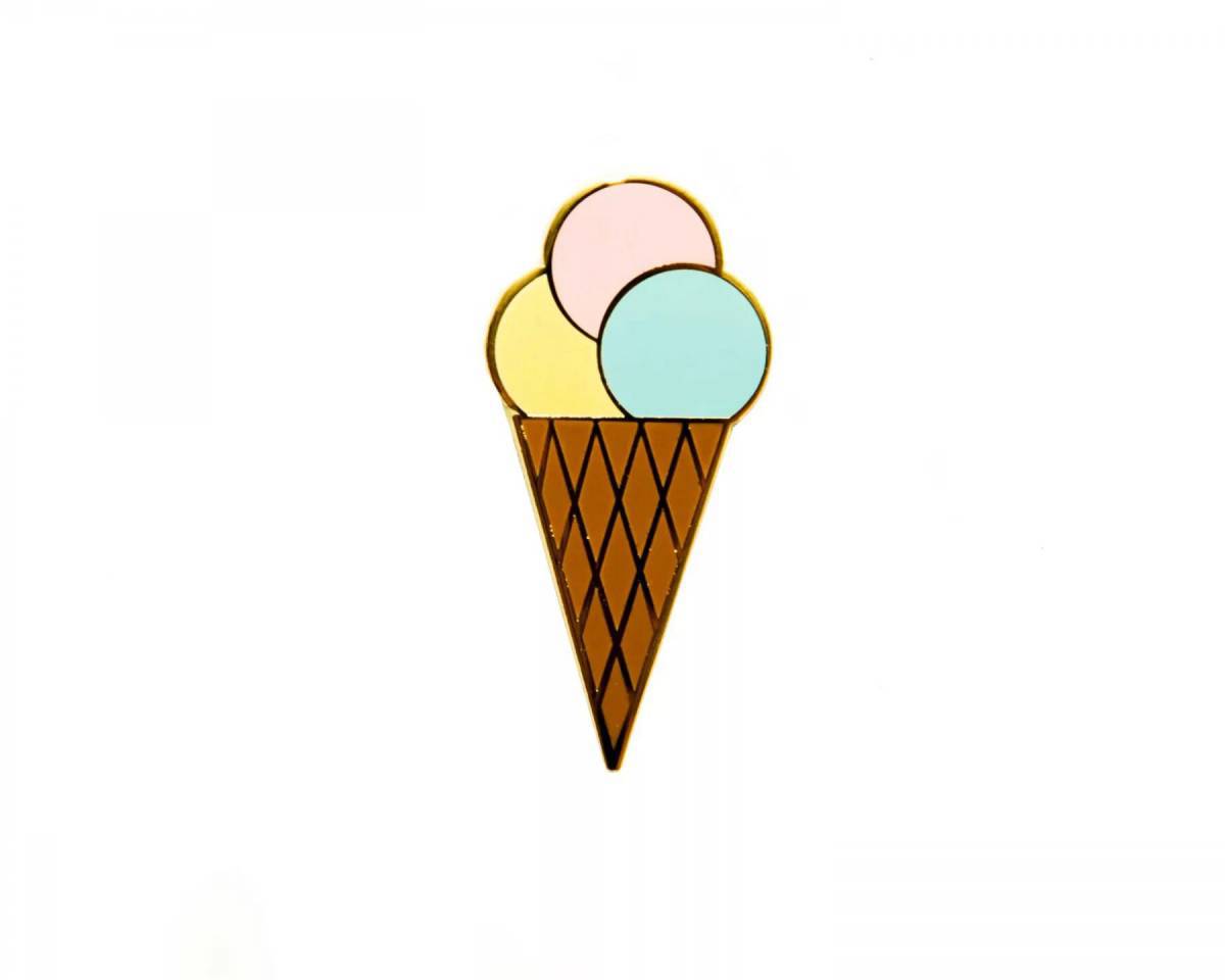 Рисунок мороженое #25