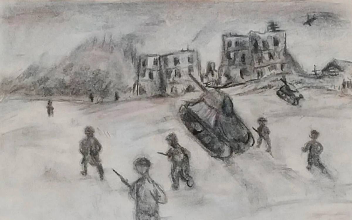 Рисунок на тему сталинградская битва #17