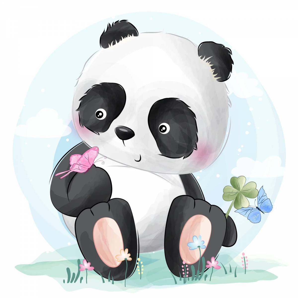 Рисунок панда #2