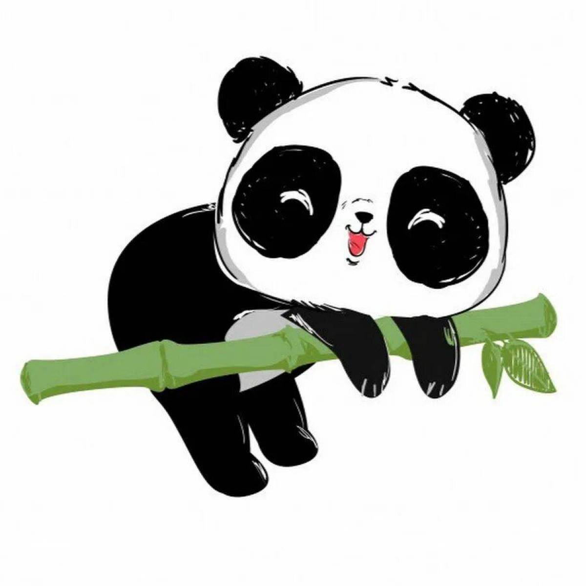 Рисунок панда #27