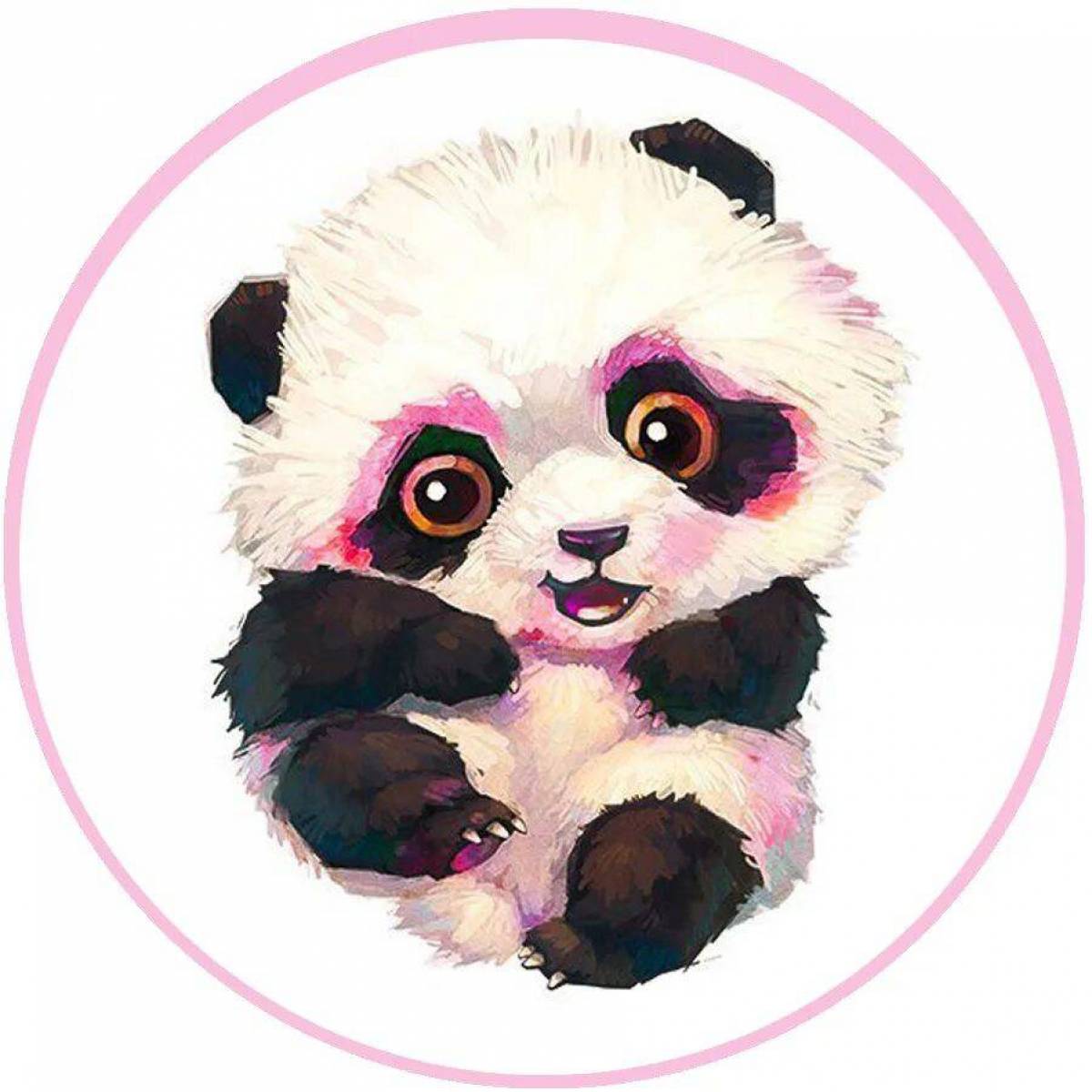 Рисунок панда #33