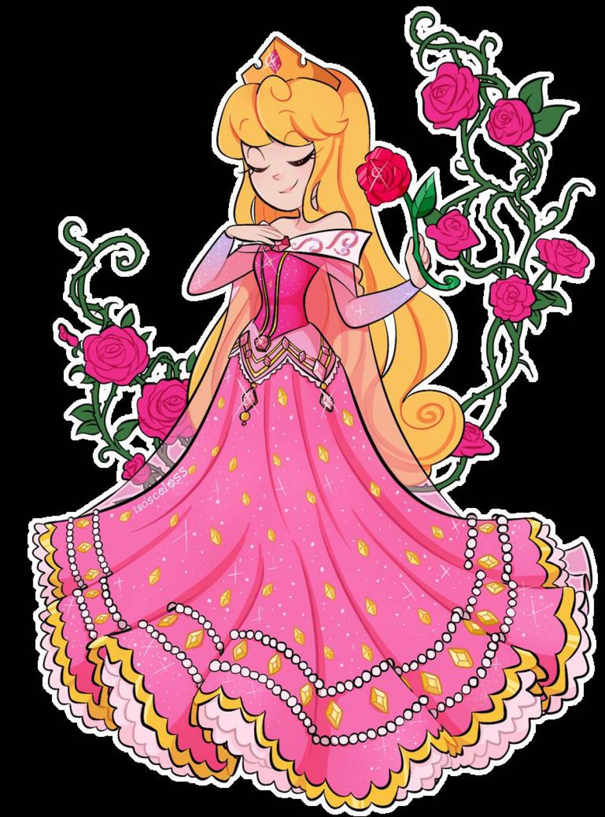 Рисунок принцесса #1